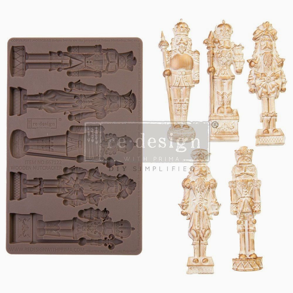 Decor Mould - Wooden Nutcracker