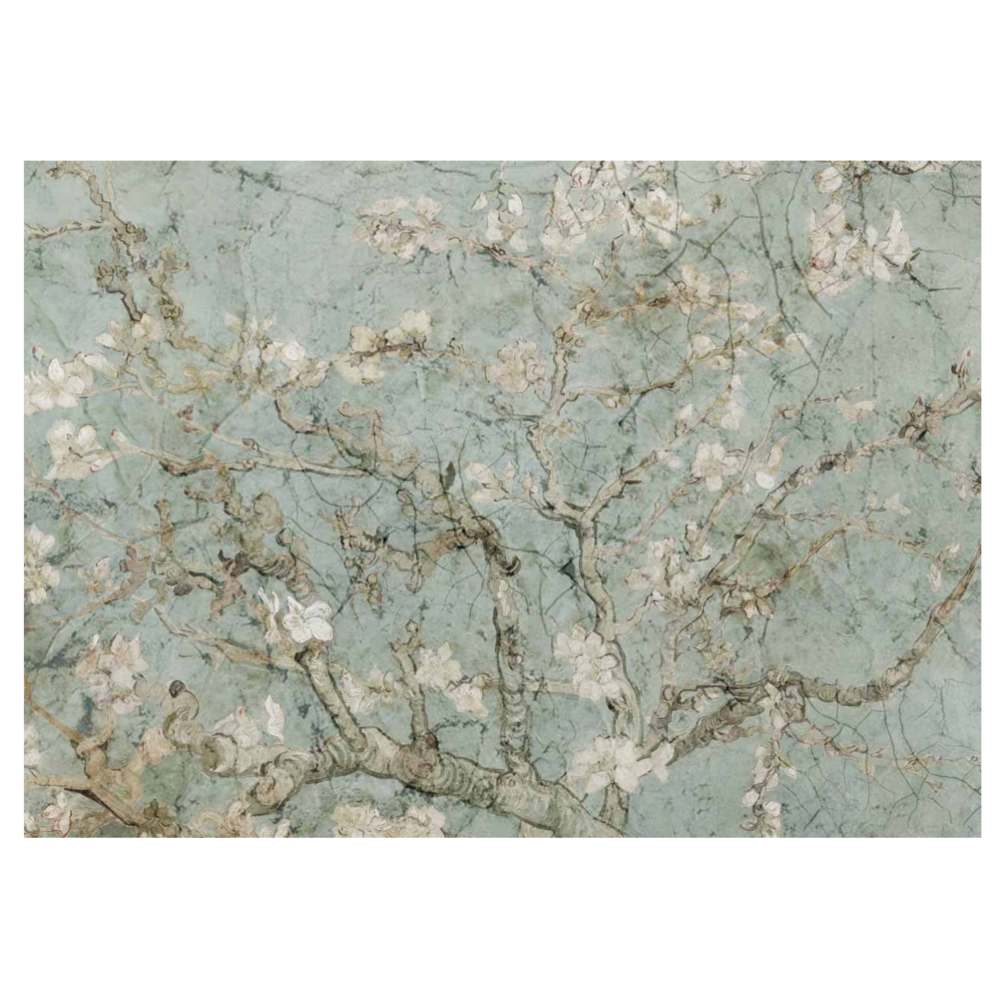 A1/A2 Rice Paper - Almond Blossoms