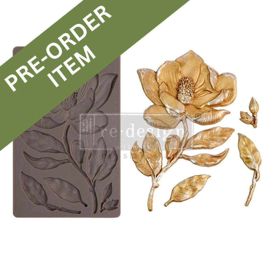 Pre-Order Decor Mould - Magnolia Flower