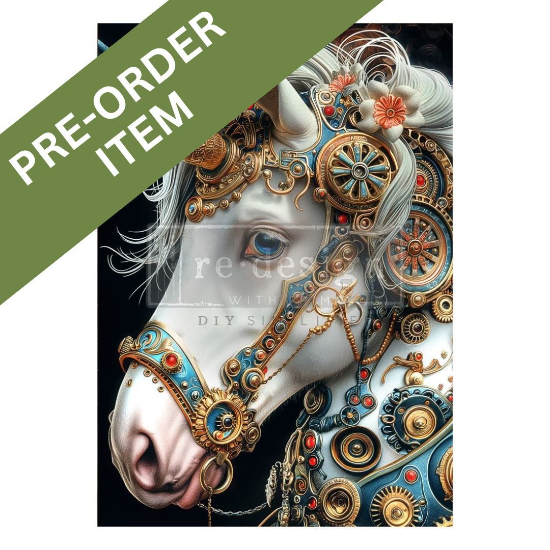 Pre-Order A1 Decoupage Fibre Paper - Technicorn