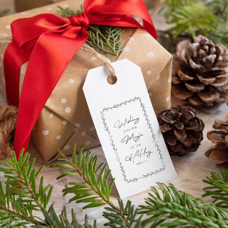 Gift Tags - Christmas Chipboard Tags