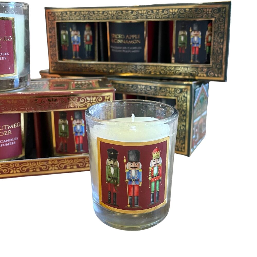 Nutcracker Candle Gift Set