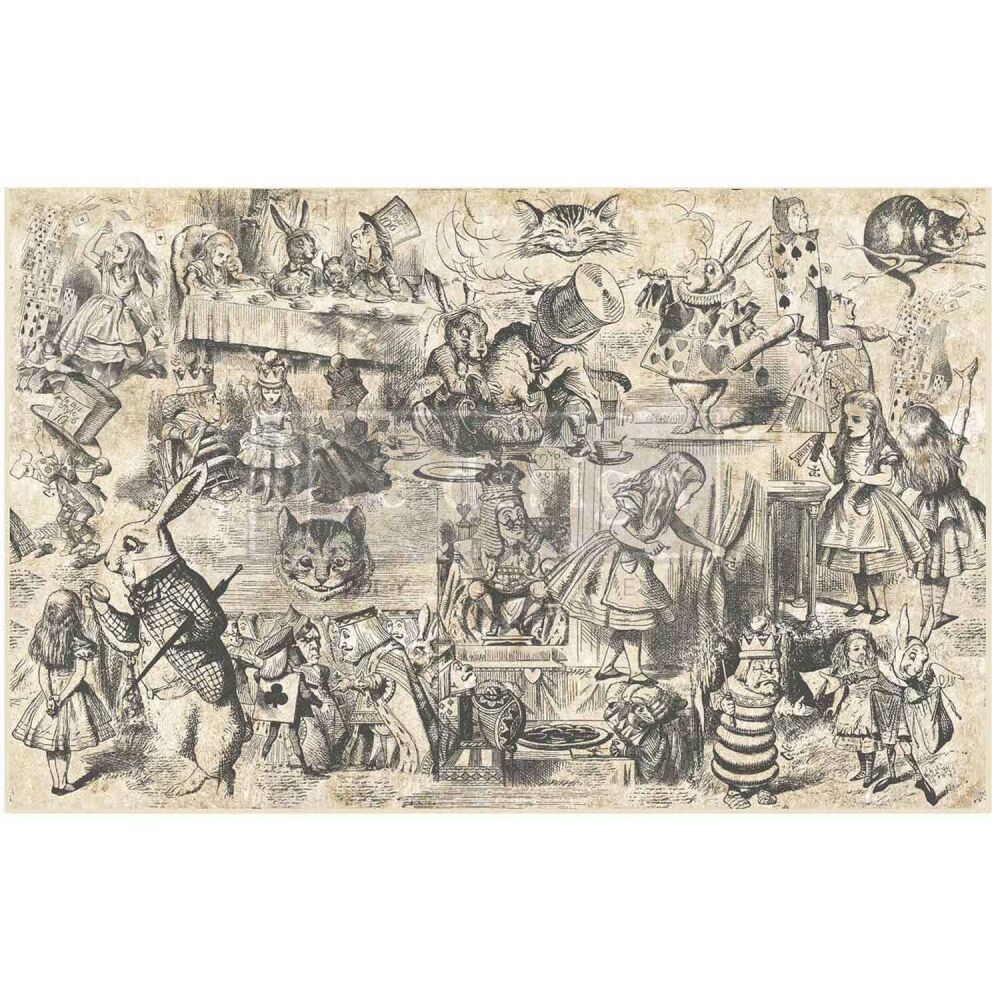 Decoupage Tissue Paper - Dreaming in Wonderland