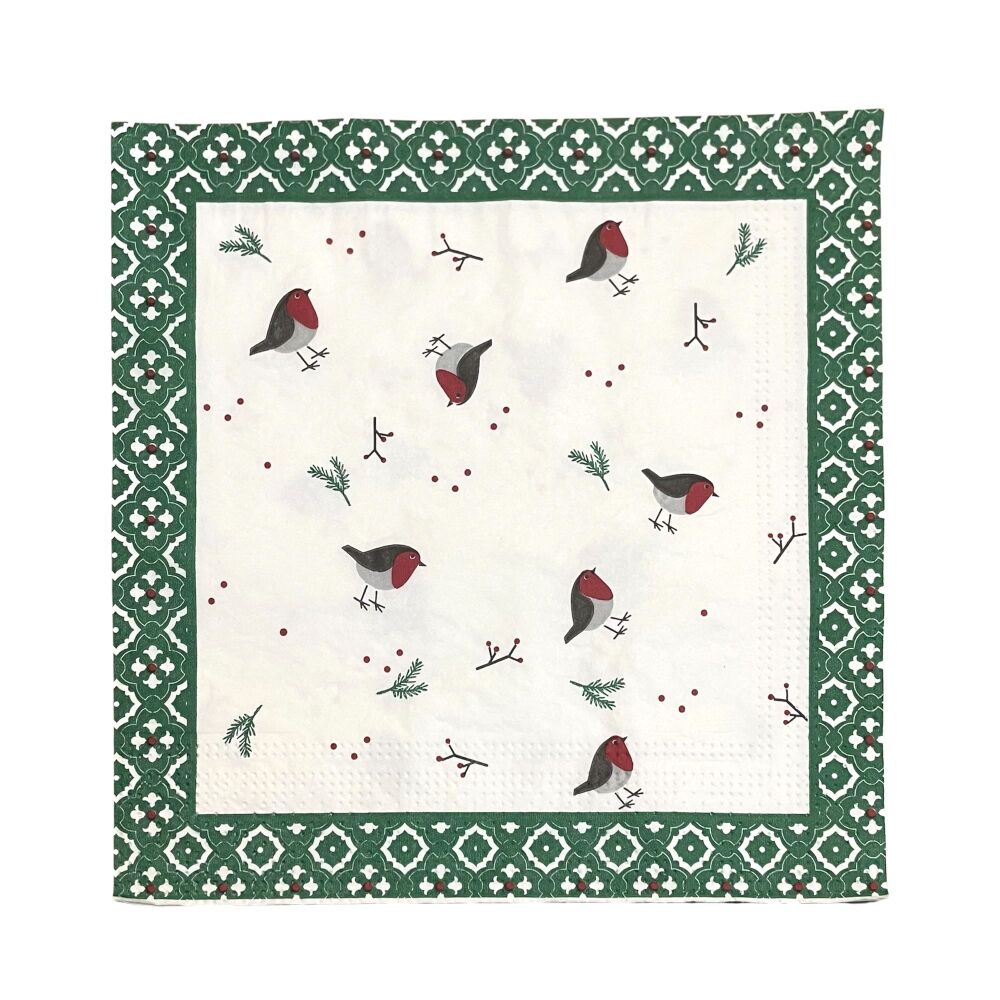 Christmas Napkins for Decoupage