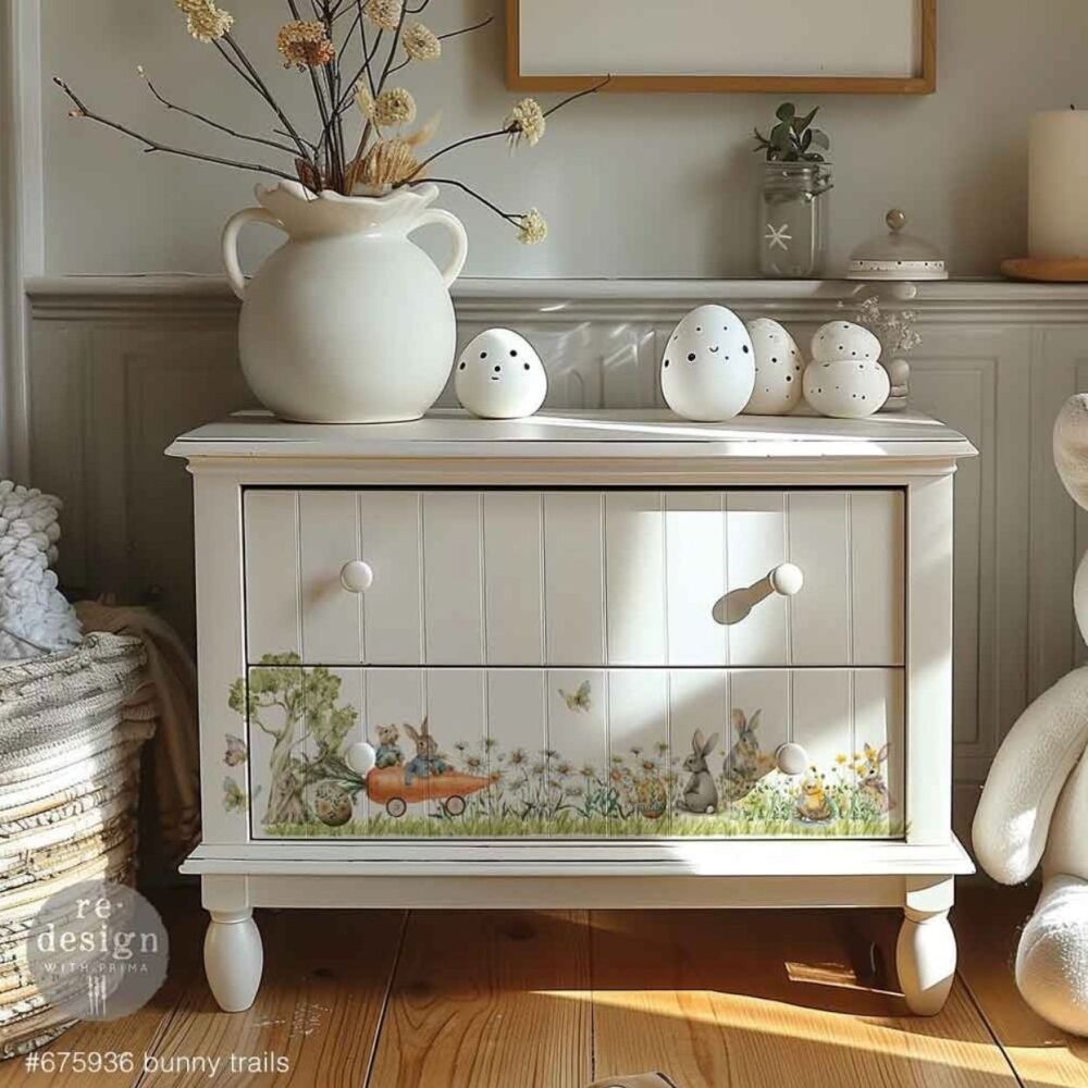Decor Transfer - Bunny Trails (A4)