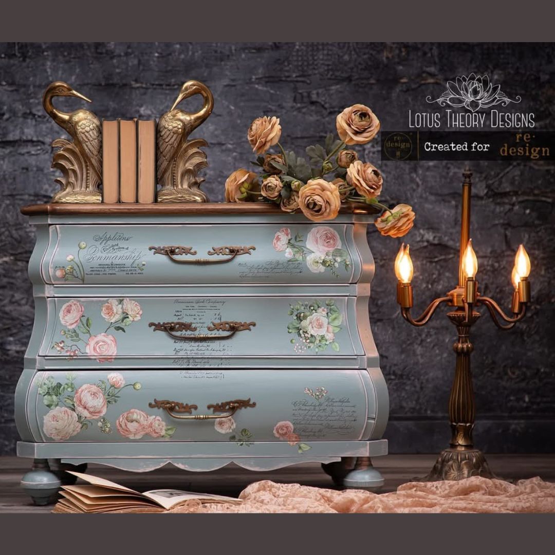 Decor Transfer - Blushing Blooms (Small)