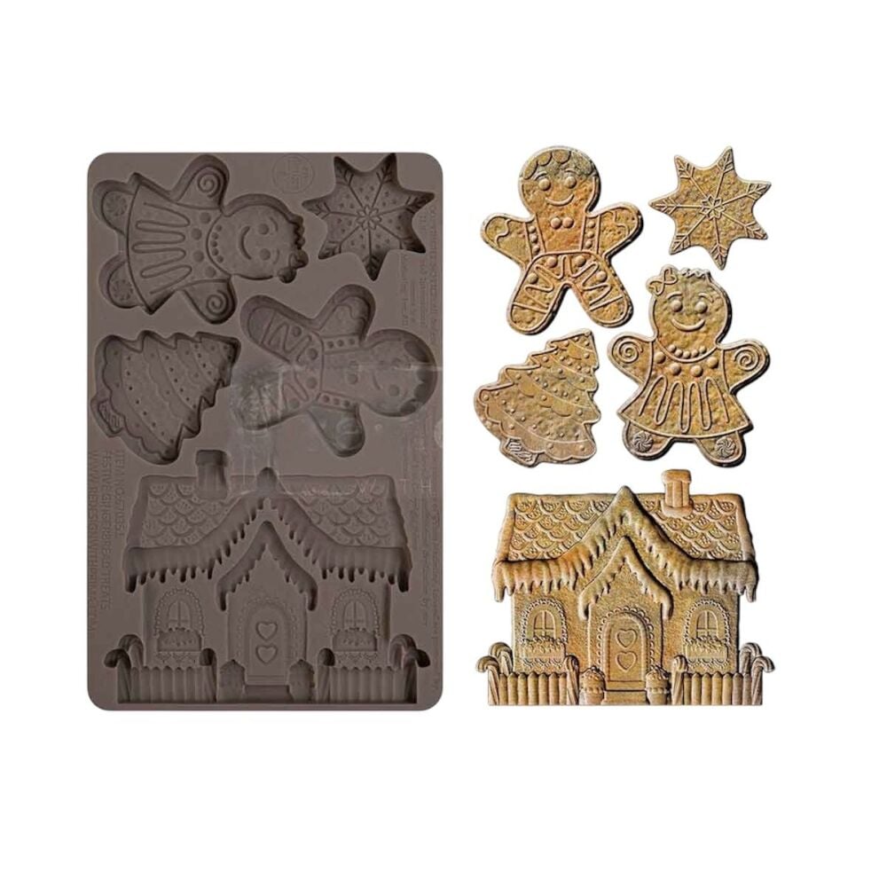 Decor Mould - Festive Gingerbread Treats