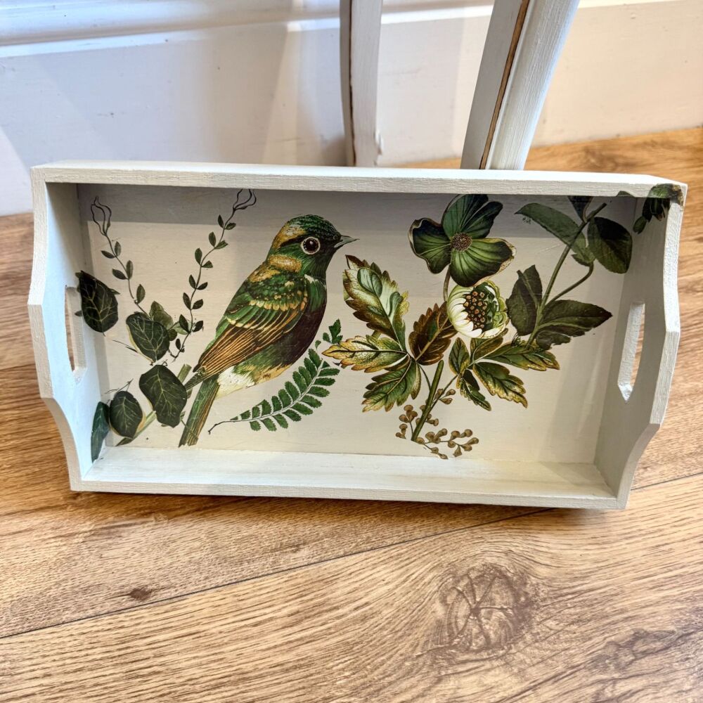 Blank Wooden Tray w/Handles