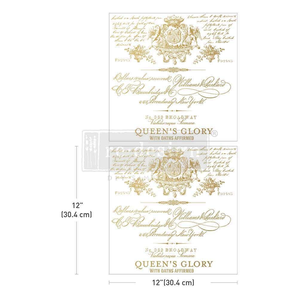 Decor Transfer - Queen's Glory (Maxi)