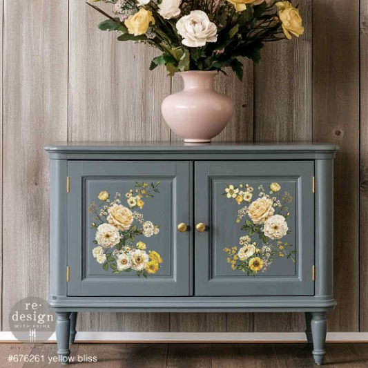 Decor Transfer -Yellow Bliss (A4)