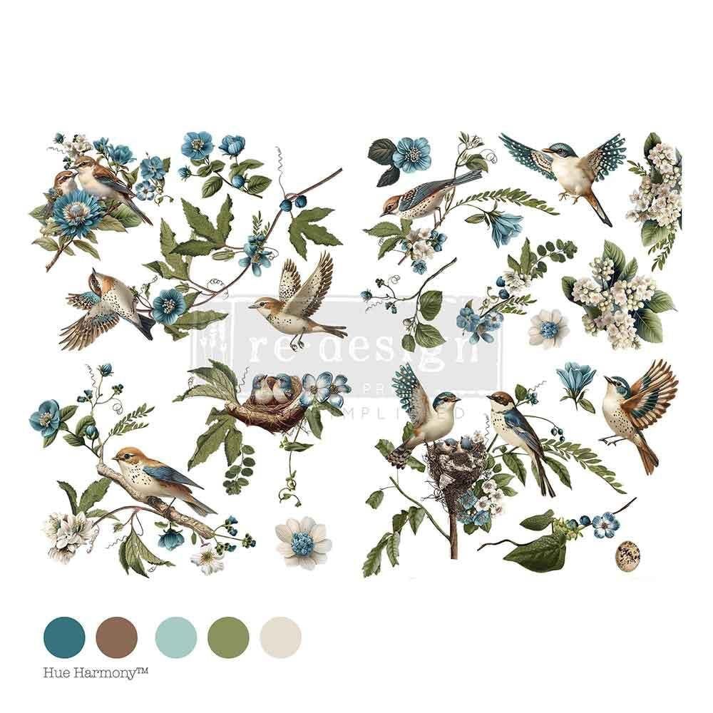 Decor Transfer - Aviary Elegance