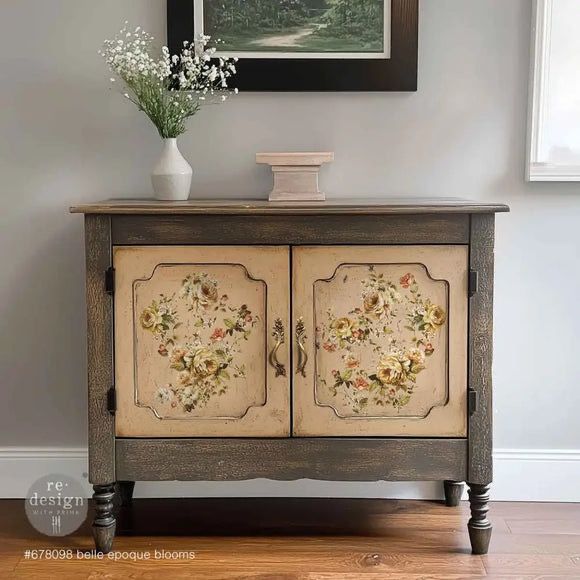 Decor Transfer - Belle Epoque Blooms (A4)
