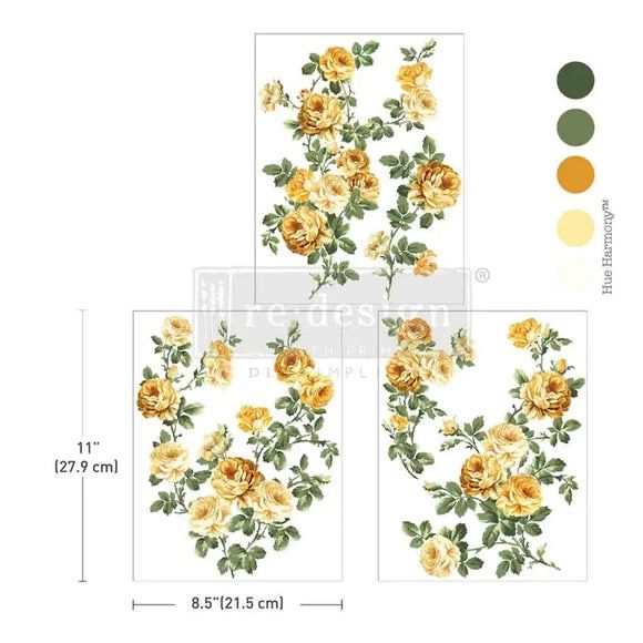 Decor Transfer - Bouquet de Provence (A4)