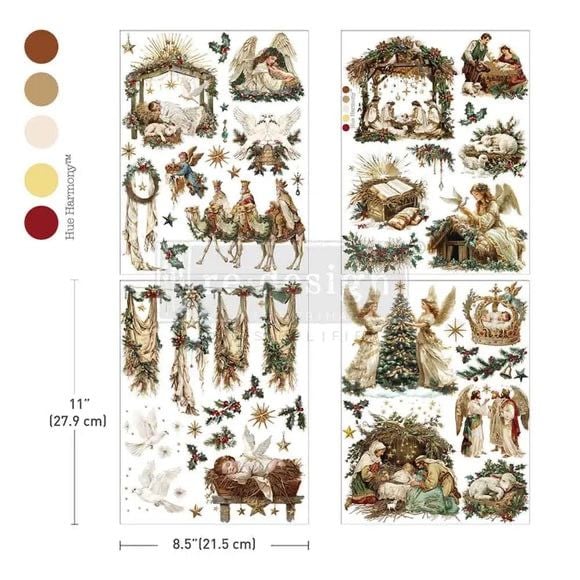 Decor Transfer - Sacred Night Collection (A4)