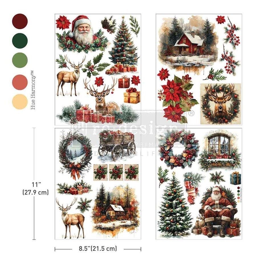 Decor Transfer - Yuletide Nostalgia (A4)