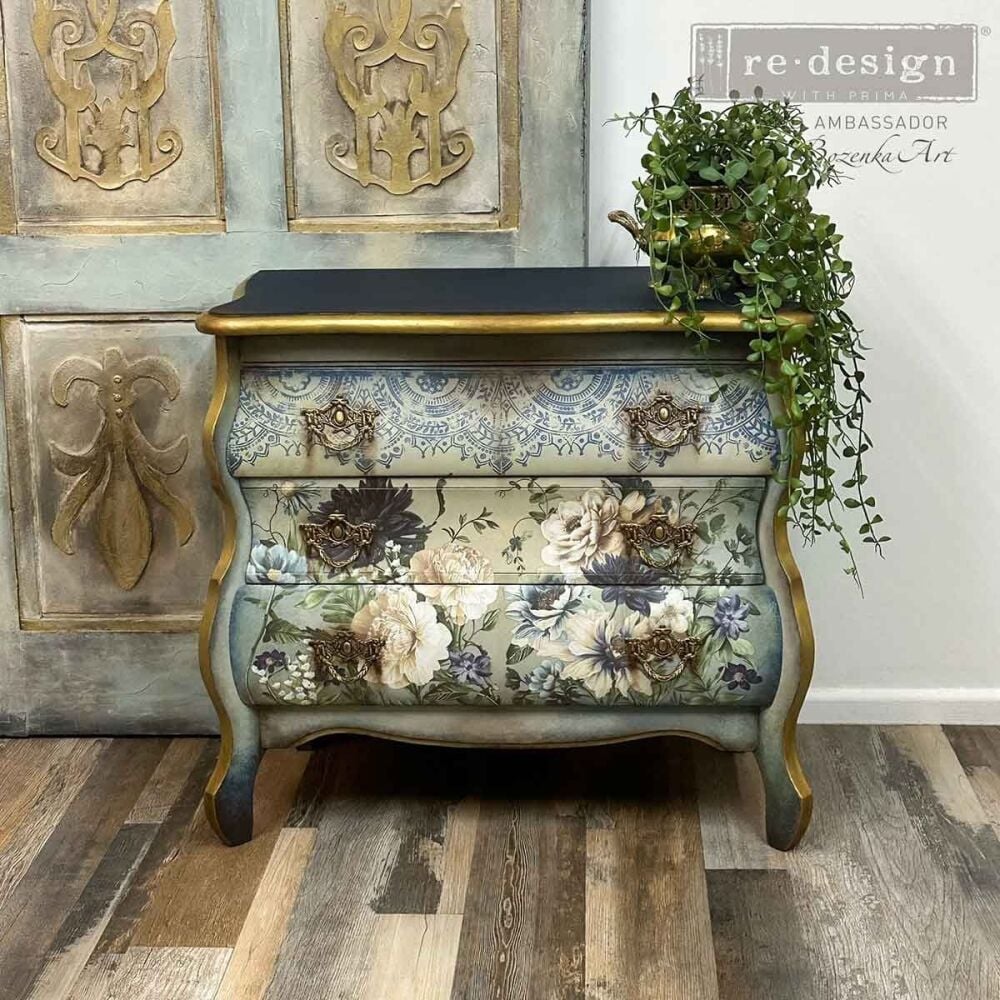 Decor Transfer - Cerulean Blooms (Maxi)