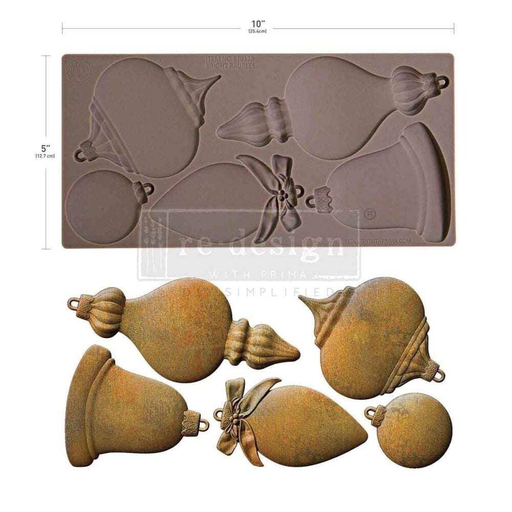 Decor Mould - Bright Baubles