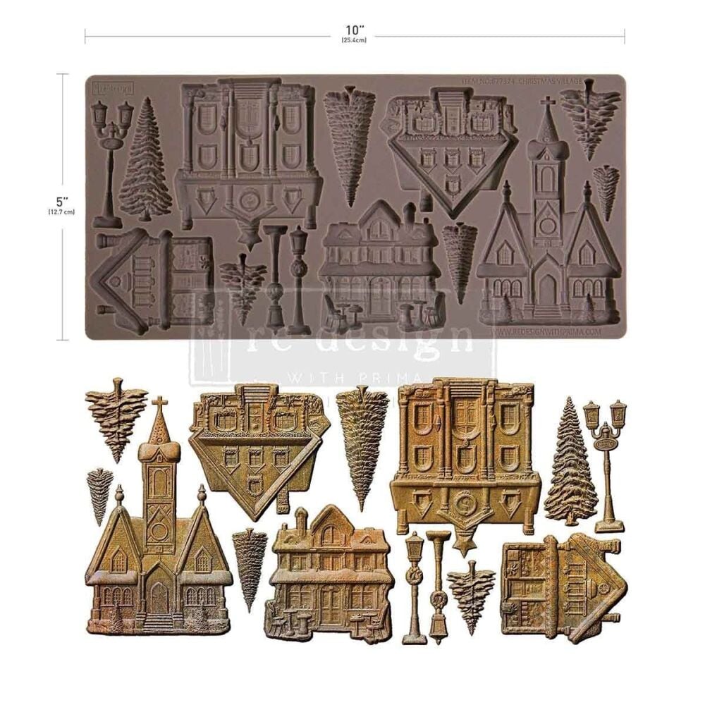 Decor Mould - Christmas Village
