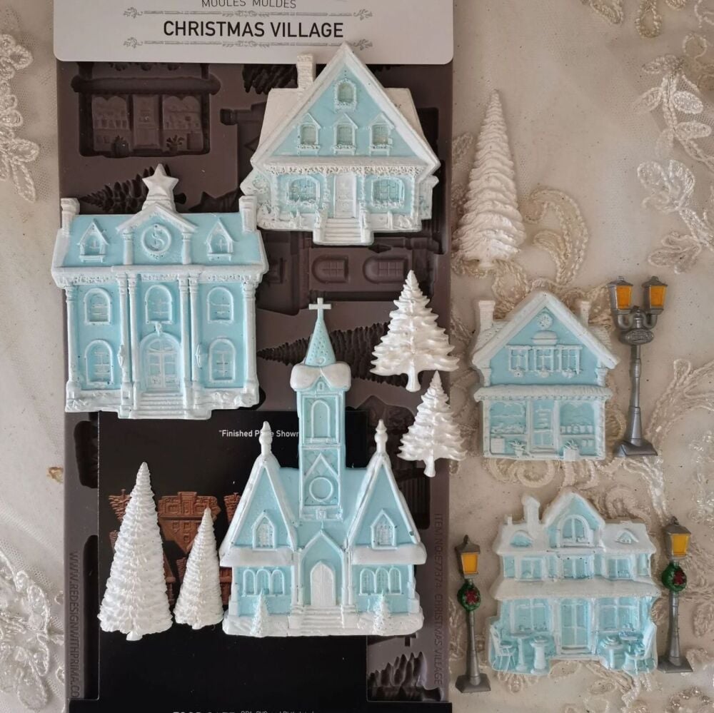 Decor Mould - Christmas Village