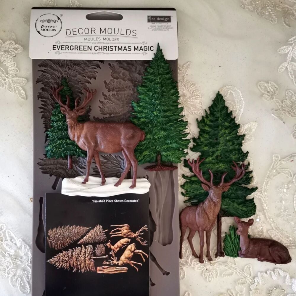 Decor Mould - Evergreen Christmas Magic