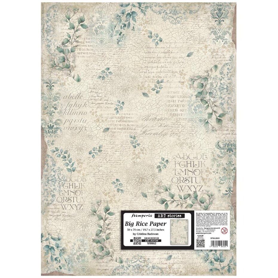 Decoupage Rice Paper - Leaves