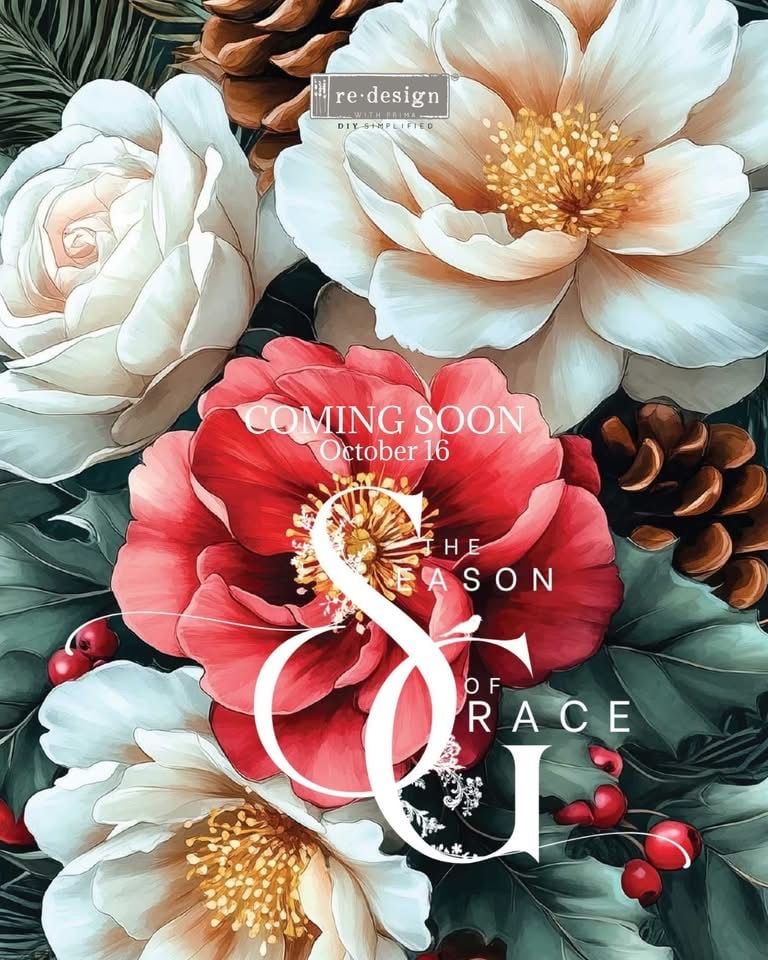 A4 Decoupage Fibre Paper - Winter's Grace