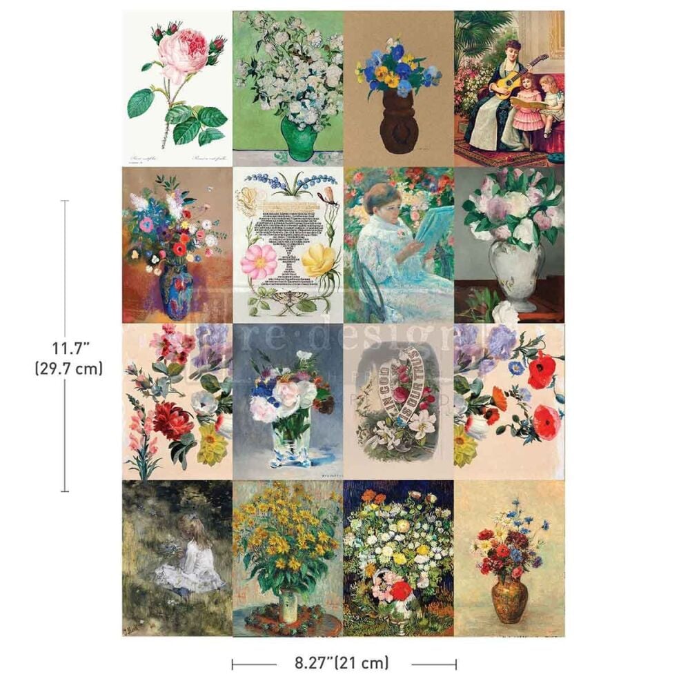 Decor Transfer - Floral Ambience (A4)