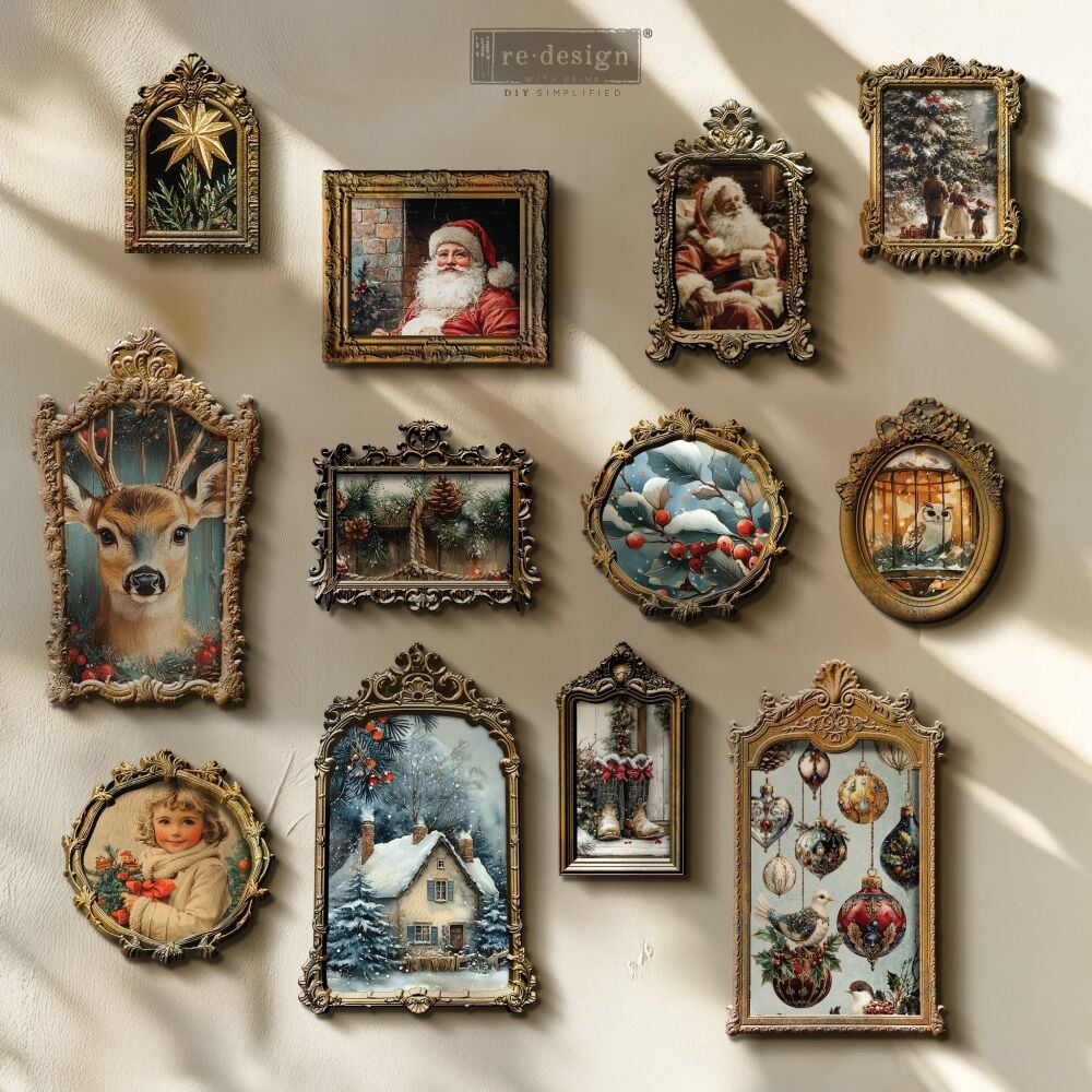 A4 Decoupage Fibre Paper - Jewel of the Season