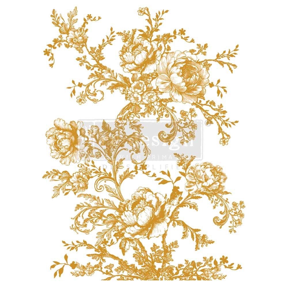 Decor Transfer - Eglantine Elegance (Gold Foil)