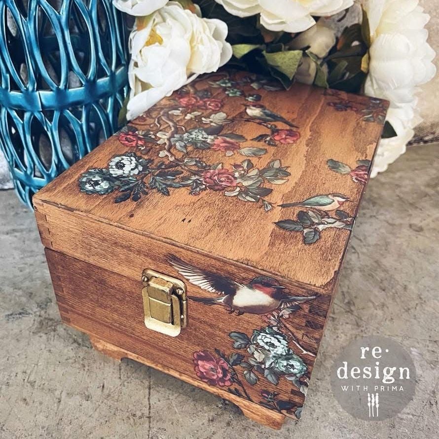 Decor Transfer - The Rosy Nest (A4)