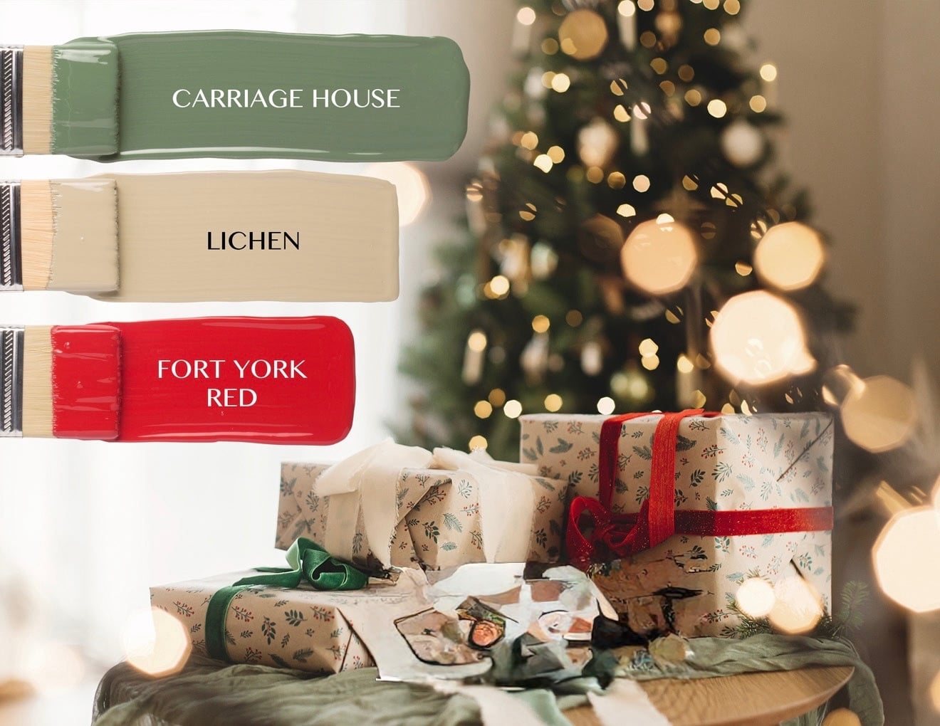 Colour trend xmas tree