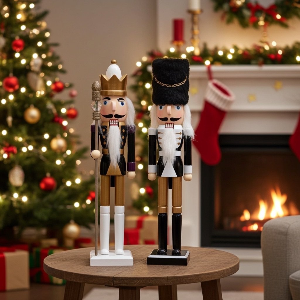 Christmas Gold Nutcracker Decoration