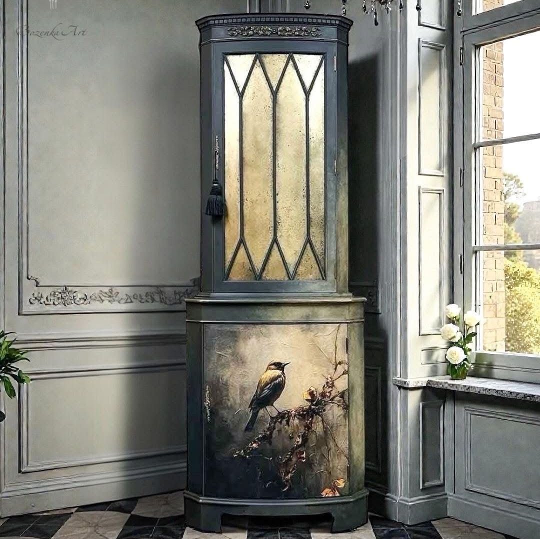 A1 Decoupage Fibre Paper - Rustic Refuge