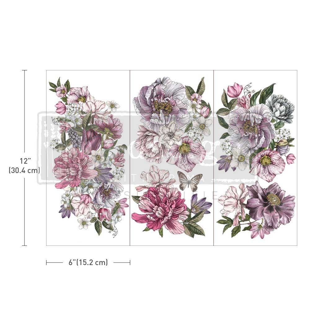 Decor Transfer - Dreamy Florals (Small)