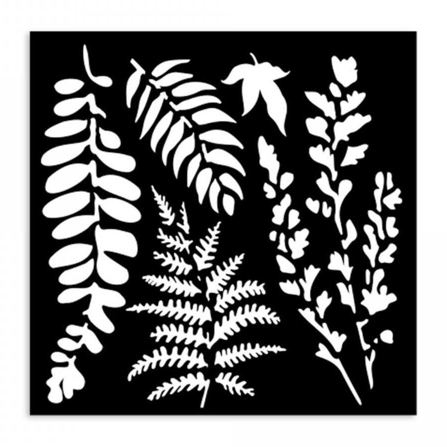Stencil - Leaves