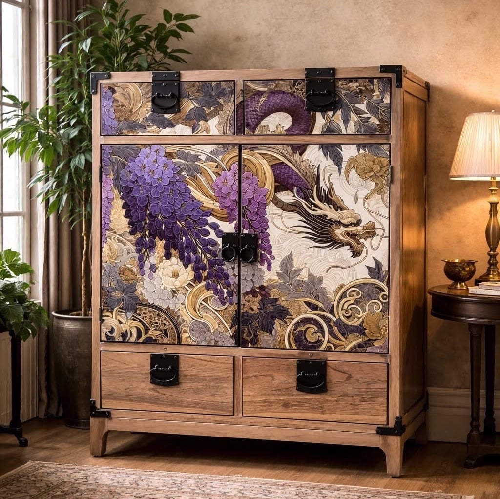 A1 Decoupage Paper - Dragon