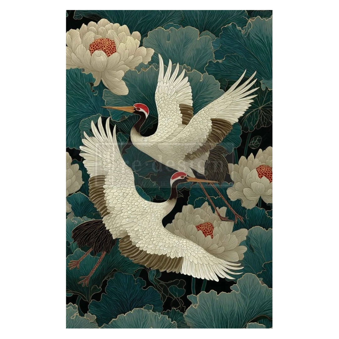 Decoupage Tissue Paper - Grace in Flight