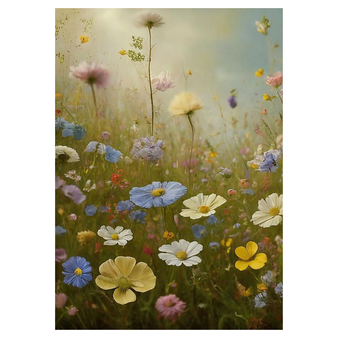 A1 Decoupage Paper - Pastel