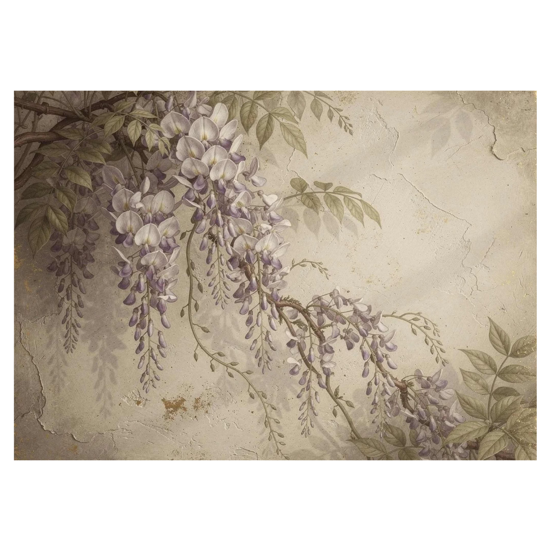 A1 Decoupage Paper - Wisteria