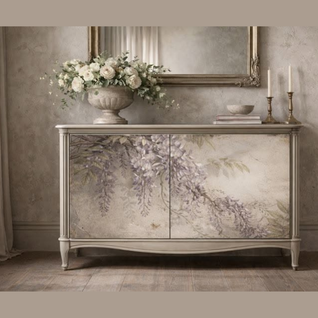 A1 Decoupage Paper - Wisteria