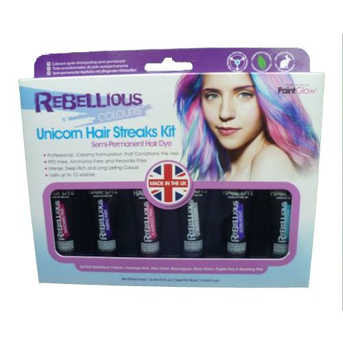 Rebellious Hair Streaks Kit - Unicorn