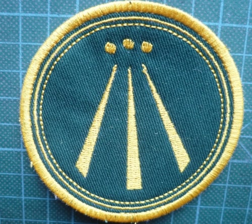 Patch - AWEN. Embroidered sew-on patch