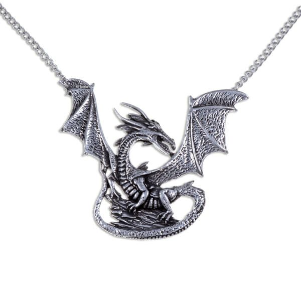 Rock Dragon Pendant by St Justin of Penzance