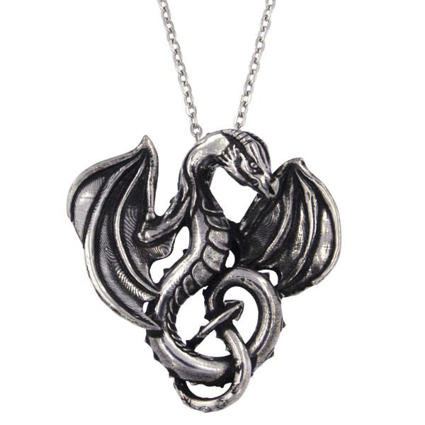 Winged Dragon Pendant (Small) by St Justin of Penzance
