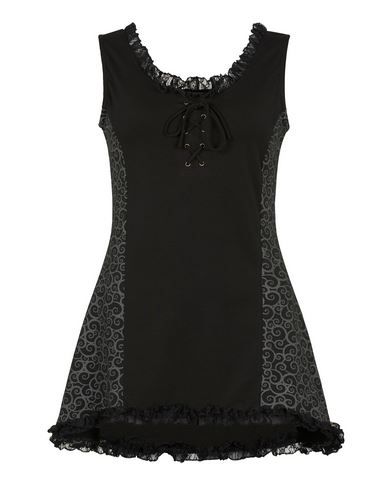 Gothic Style Long Top