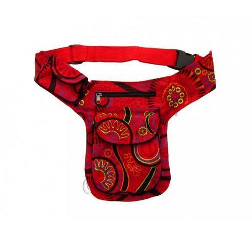 Mandala print belt bag