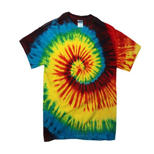 Tie-Dye Tonal Spider TShirt by colortone