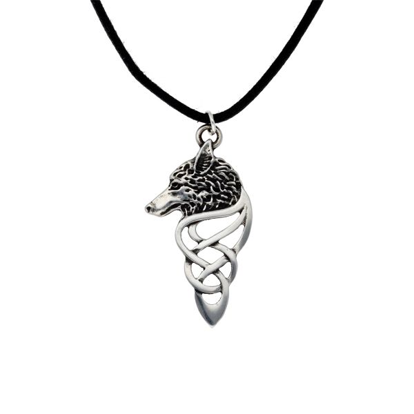 Celtic Wolf Pendant by St Justin of Penzance