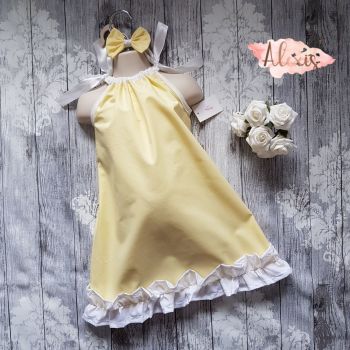 Lemon sorbet dress