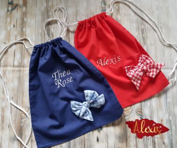 Embroidered PE bag